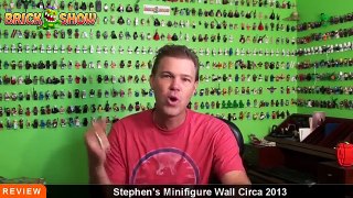 Stephens Minifig Wall Circa new