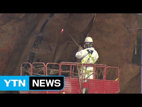 세월호 천장 절단 95% 완료...여학생 객실 곧 수색 / YTN