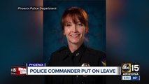 Phoenix police commander put on leave for misconduct complaint