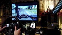 Euro Truck Simulator 2 with G27 steering wheel and feet/clutch camera fully manual HD 1080p