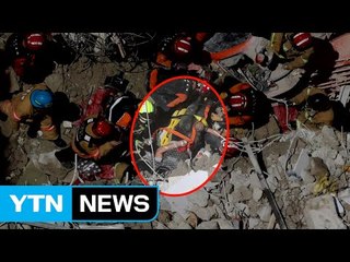 [속보] 강남 철거현장 붕괴 매몰자 2명 모두 구조 / YTN