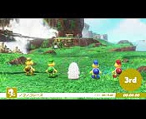 【マリオオデッセイ】ノコノコレース滝の国 15秒63 世界89位－転がり、始めました②ー