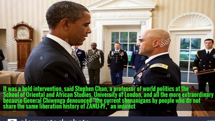 In Implicit Rebuke to Mugabe, Zimbabwe’s Military Says It May ‘Step In’