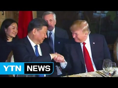 트럼프-시진핑 북핵 심각 단계...억제 협력강화 / YTN (Yes! Top News)