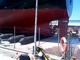 Ship Launching with Airbags-K6ZhHQ1t_Cg
