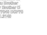 2x Trommeleinheit kompatibel zu Brother DR2100 für Brother DCP7030 DCP7040 DCP7045N