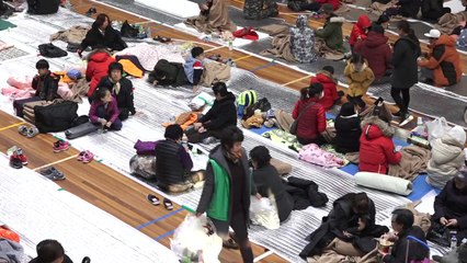 대피소 주민 계속된 여진에 불안 / YTN