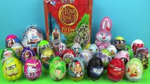 35 Surprise Eggs!!! Disney Frozen Pokemon Mickey Mouse Kinder Eggs Kinder Surprise Egg