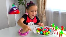 Bad Kid learn colors with Real food vs candy food, nursery rhymes for kids songs Transform Magiс Car-JpZTMj3ZrFw