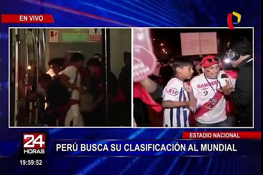 Selección Peruana arribó al estadio Nacional para repechaje