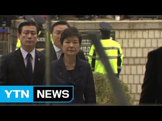 박 前 대통령 영장 심사...휴정 뒤 공방 재개 / YTN (Yes! Top News)