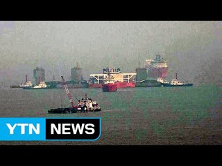 곧 바지선 분리...이르면 28~29일 목포 도착 / YTN (Yes! Top News)