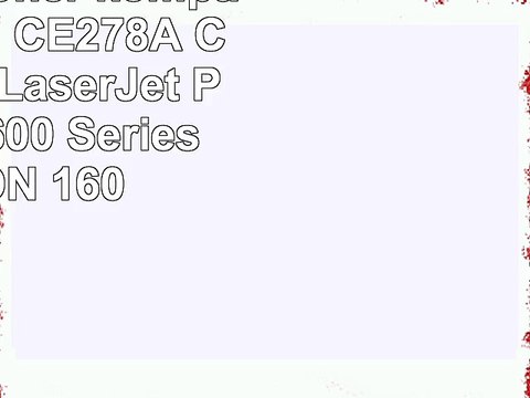 3 Kineco Toner kompatibel zu HP CE278A CE278X für LaserJet Pro 1566 1600 Series 1606DN