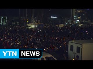 촛불집회 "승리의 행진"...대한문은 긴장 / YTN (Yes! Top News)