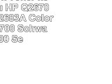 4 LogicSeek Toner kompatibel zu HP Q2670A Q2681AQ2683A Color Laserjet 3700  Schwarz