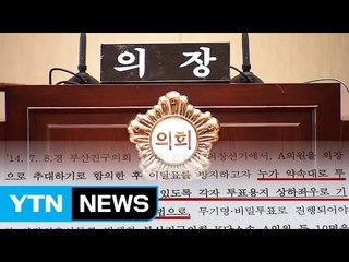 이탈표까지 감시하며 구의회 권력 '나눠 먹기' / YTN (Yes! Top News)