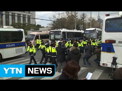 '폭풍전야'...경찰 최고경계령 인력 100% 총동원 강력 대처 / YTN (Yes! Top News)