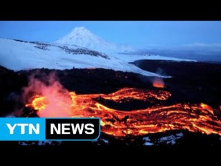 러 캄차카 화산2곳 동시 분출..."항공운항 위험경보" / YTN (Yes! Top News)