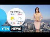 [날씨] 토요일 봄기운 물씬...큰 일교차 주의 / YTN (Yes! Top News)