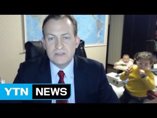 [영상] "탄핵이고 뭐고 아빠가 좋아!" BBC 생방송 사고 / YTN (Yes! Top News)