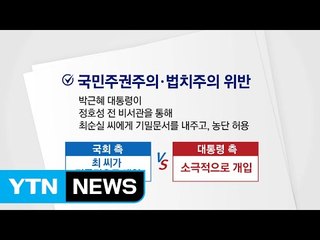 서면전 2라운드...끝장토론서 '국민주권주의 위반' 중점 논의 / YTN (Yes! Top News)