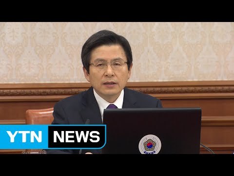 황교안 권한대행 가짜 뉴스 단속 강화...법령 정비 / YTN (Yes! Top News)