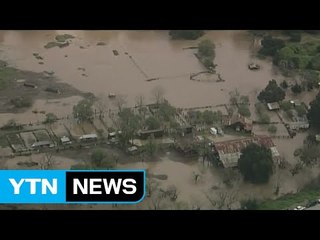 美 산호세 시, 100년만의 홍수로 만4천 가구 대피령 / YTN (Yes! Top News)