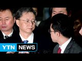 기자 질문에 또 '레이저' 쏜 우병우 / YTN (Yes! Top News)