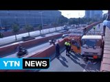 스페인에서 가스통 실은 트럭 '광란의 질주'...경찰 총격에 멈춰 / YTN (Yes! Top News)