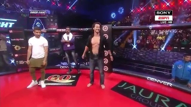 TIGER SHROFF REAL FIGHTING IN MMA