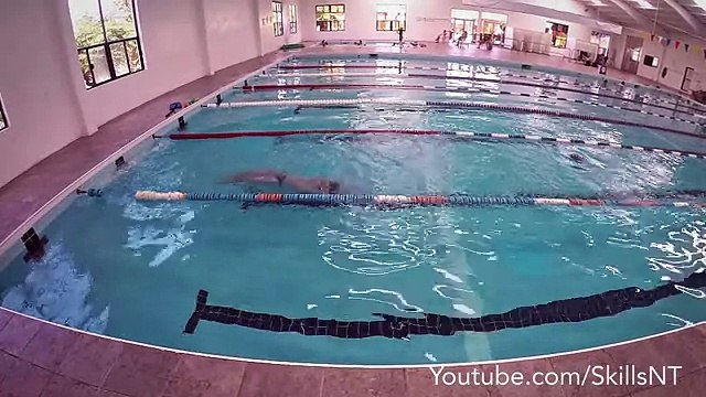 How to swim faster freestyle and backstroke. Breakouts. Swimming tips