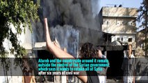Airstrikes Kill Dozens of People in Syrian Market