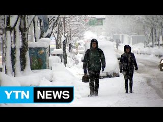 호남 폭설, 부안 13cm...시내버스 단축 운행 / YTN (Yes! Top News)