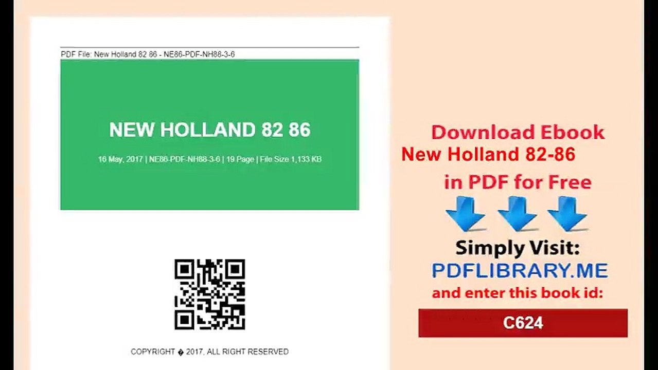 New Holland 82-86