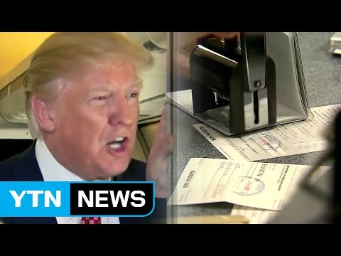 트럼프, 새로운 이민 행정명령 고려 / YTN (Yes! Top News)