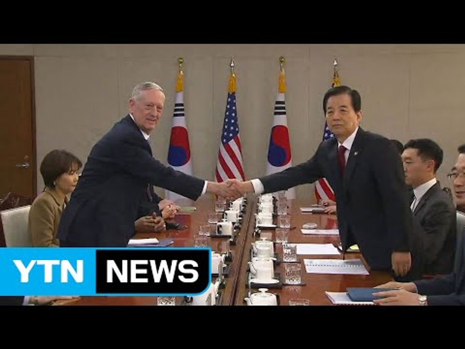 한미 국방 장관 회담 "사드 올해 안에 배치...북핵 압도적 대응" / YTN (Yes! Top News)