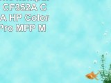 Toner partone kompatibel für HP CF352A CF352 A 130A HP Color LaserJet Pro MFP M