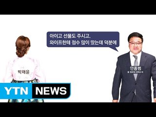 김영재 부인, 안종범에 '선물' / YTN (Yes! Top News)