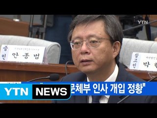 [YTN 실시간뉴스] 특검 "우병우 문체부 인사 개입 정황" / YTN (Yes! Top News)