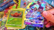 RECHERCHE DES CARTES RAINBOW ! Ouverture de 18 boosters Pokémon Soleil et Lune !