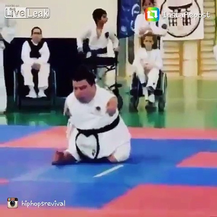 The karate flid!