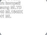 PlatinumSerie 1 Toner XL Schwarz kompatibel für Samsung MLTD1082S ML1640 ML1640K