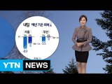[날씨] 내일 예년 기온 회복...이번 주 큰 추위 없어 / YTN (Yes! Top News)