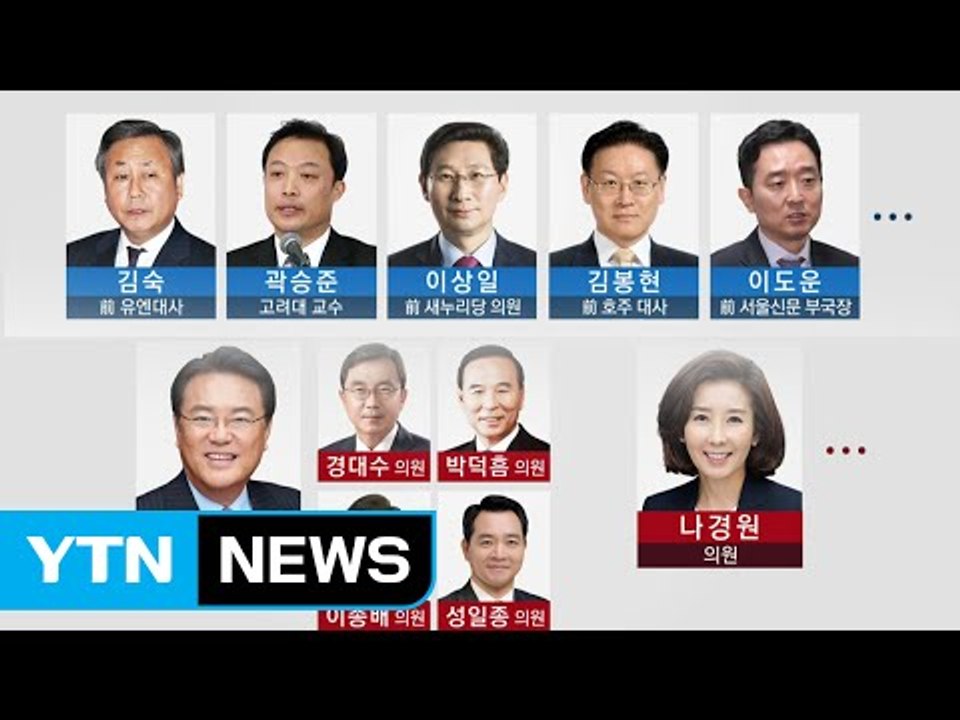 '베일' 벗은 반기문 사람들...외교관·정치권 두루 포진 / YTN (Yes! Top...