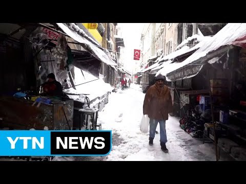 폭설과 한파에 꽁꽁 얼어붙은 유럽...사망자도 속출 / YTN (Yes! Top News)