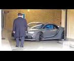 $3Million Nardo Grey Arab Bugatti Chiron arrives in London!