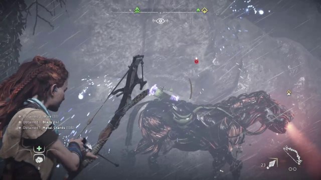 Horizon Zero Dawn - Ultra Hard Gameplay - Strider Camp