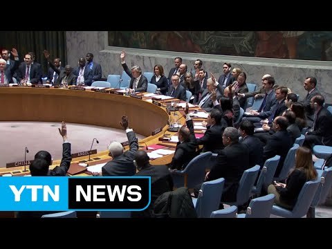 유엔 안보리, 시리아 휴전 지지 결의안 채택 / YTN (Yes! Top News)