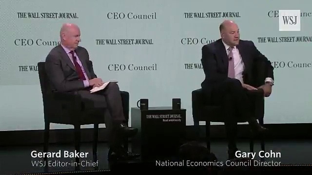 The Moment Gary Cohn Realized His Entire Economic Policy Is A Disaster