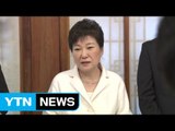 박근혜 대통령 깜짝 기자 간담회 / YTN (Yes! Top News)